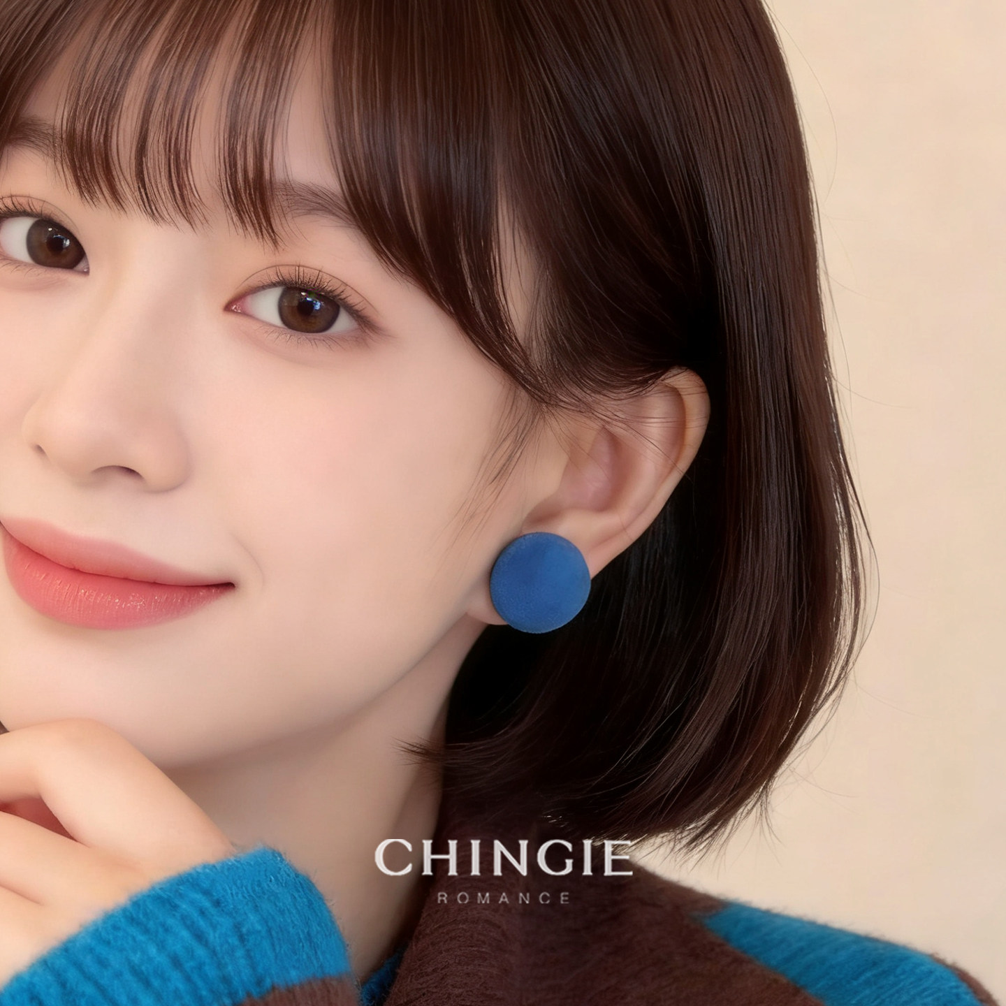 「青芥」复古港风红色丝绒圆球耳环彩色多巴胺新年耳饰无耳洞耳夹,饰品/流行首饰/时尚饰品新,耳夹,淘宝优惠券,粉丝福利购,淘宝优惠卷