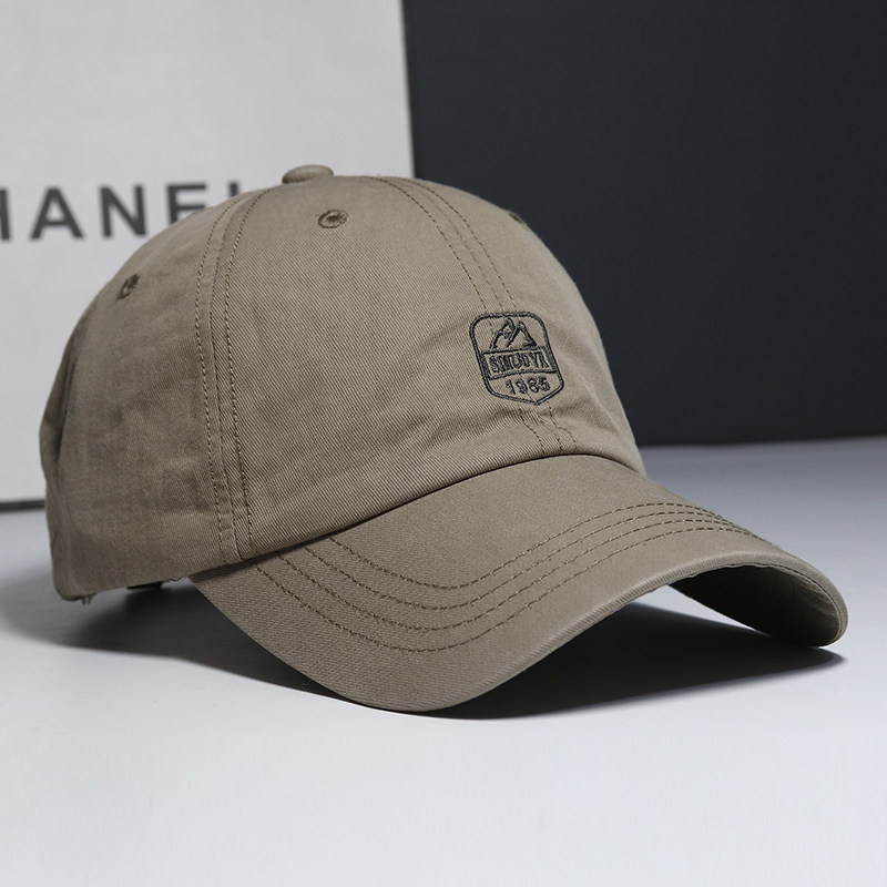 日系复古软顶大头棒球帽男士百搭款纯棉透气春夏季防晒鸭舌帽潮牌,服饰配件/皮带/帽子/围巾,帽子,淘宝优惠券,粉丝福利购,淘宝优惠卷