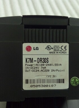 原装拆机LS编程PLC K7M-DR60S/DR40S/DR30S/DR20S 功能完好成色新