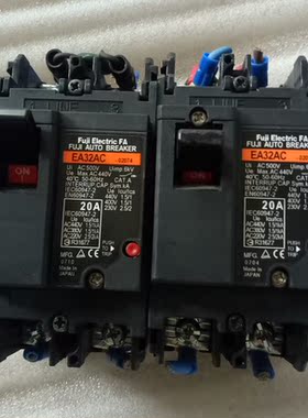 拆机FUJI富士断路器 EA32AC 20A 15A  30A 现售包好