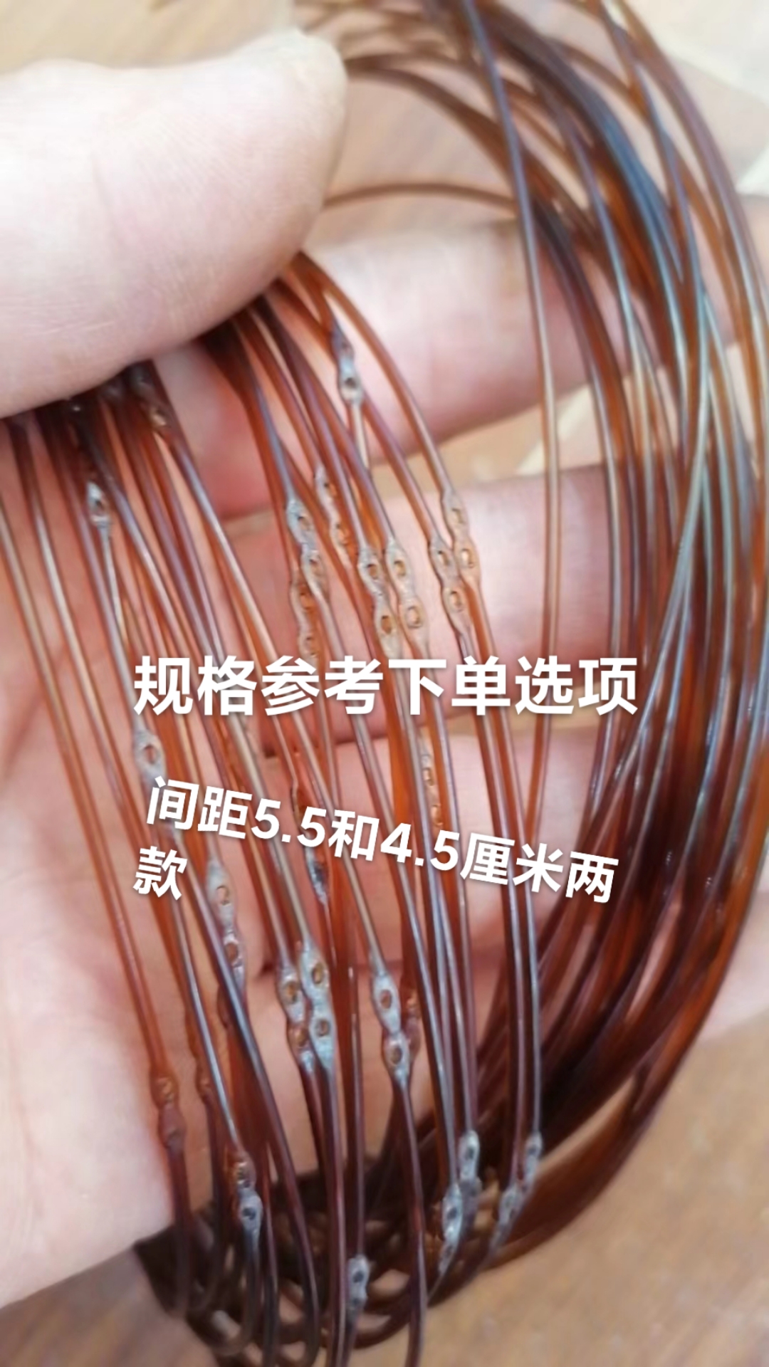 棕咖啡色鱼线枯草色鱼线打孔鱼线钓鱼线加粗特粗线