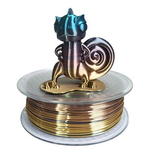 3D打印机耗材 打印耗材丝绸pla 1.75mm金银铜仿金属金色PLA材料