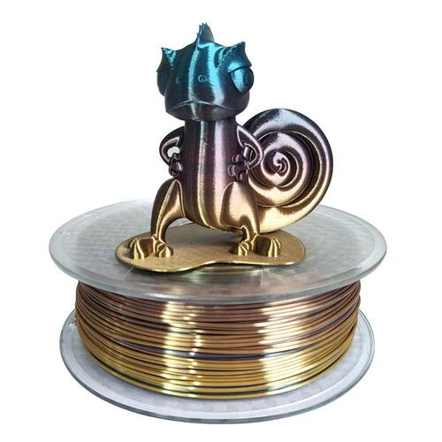 3D打印机耗材 打印耗材丝绸pla 1.75mm金银铜仿金属金色PLA材料
