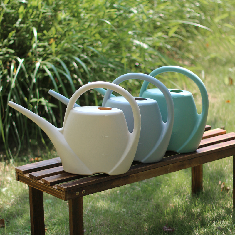 3L浇花水壶塑料长嘴洒水壶