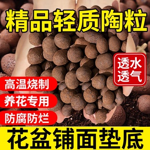 陶粒垫底养花专用营养土铺面垫底碳球水培植物陶土鱼缸卫生间回填
