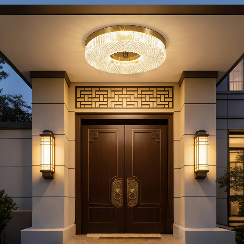 阳台吸顶灯户外防水防蚊虫别墅大门口照明雷达感应露台门厅入户灯,家装灯饰光源,厨卫/阳台/玄关/过道吸顶灯,淘宝优惠券,粉丝福利购,淘宝优惠卷