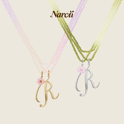 NARCII罗曼之诗渐变细珠项链女
