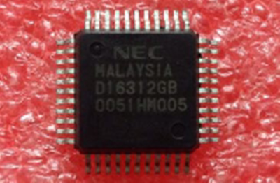 D16312GB UPD16312GB QFP48 NEC 面板四面集成块 (保质量包退换)