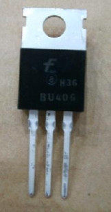 正品BU406功率三极管,TO-220封装(进口元件 保质量包退换)