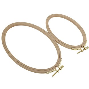 椭圆形十字绣 绣绷 出口 创意礼品 实木 相框 刺绣绷子 实木绣花