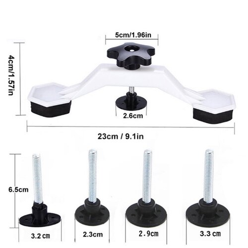 汽车凹陷修复工具钣金冰雹修复拉拔桥修复套装车身维修工具套装