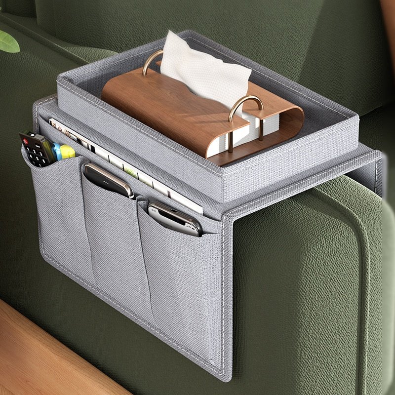 沙发收纳袋宿舍床边储物袋扶手侧边挂袋汽车多功能杂物整理袋抽纸,家庭/个人清洁工具,卷纸器/纸巾架,淘宝优惠券,粉丝福利购,淘宝优惠卷