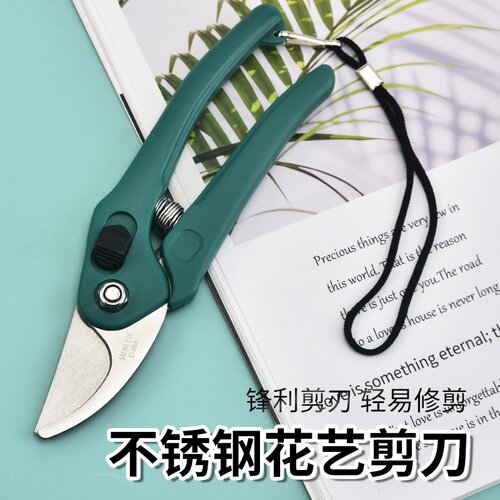 厂家不锈钢修枝剪刀省力果树粗枝树枝剪园艺园林工具