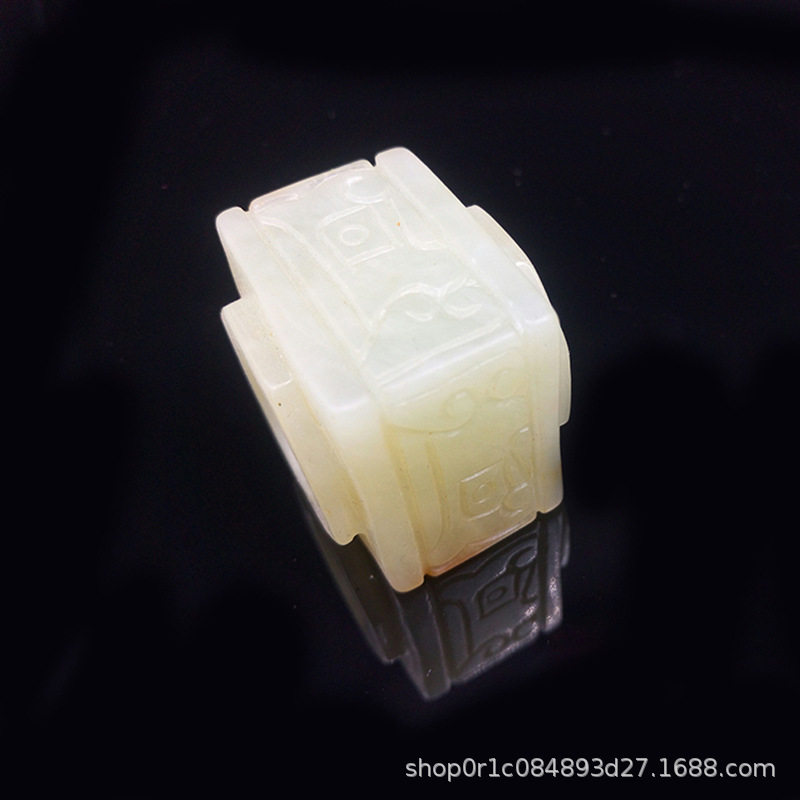 战汉仿古岫玉古玩玉器高古玉把件玉粽管吊坠玉璧做旧老物件把玩件
