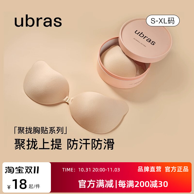 ubras云柔网眼木瓜杯海绵胸贴乳贴怎么看?