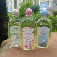 泰国giffarine/芝芙莲香氛内衣洗衣液500ml芬芳莲香蜜桃玫瑰
