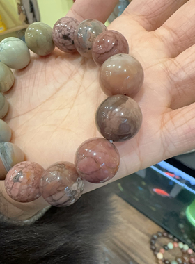 一图一物捡漏价天然阿拉善玛瑙手链单圈时尚百搭饰品礼物生日礼物