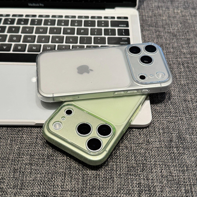 秒变17大视窗透明壳适用苹果17/16promax手机壳简约高级感iPhone17/16promax超薄磨砂15/14/13promax个性男女