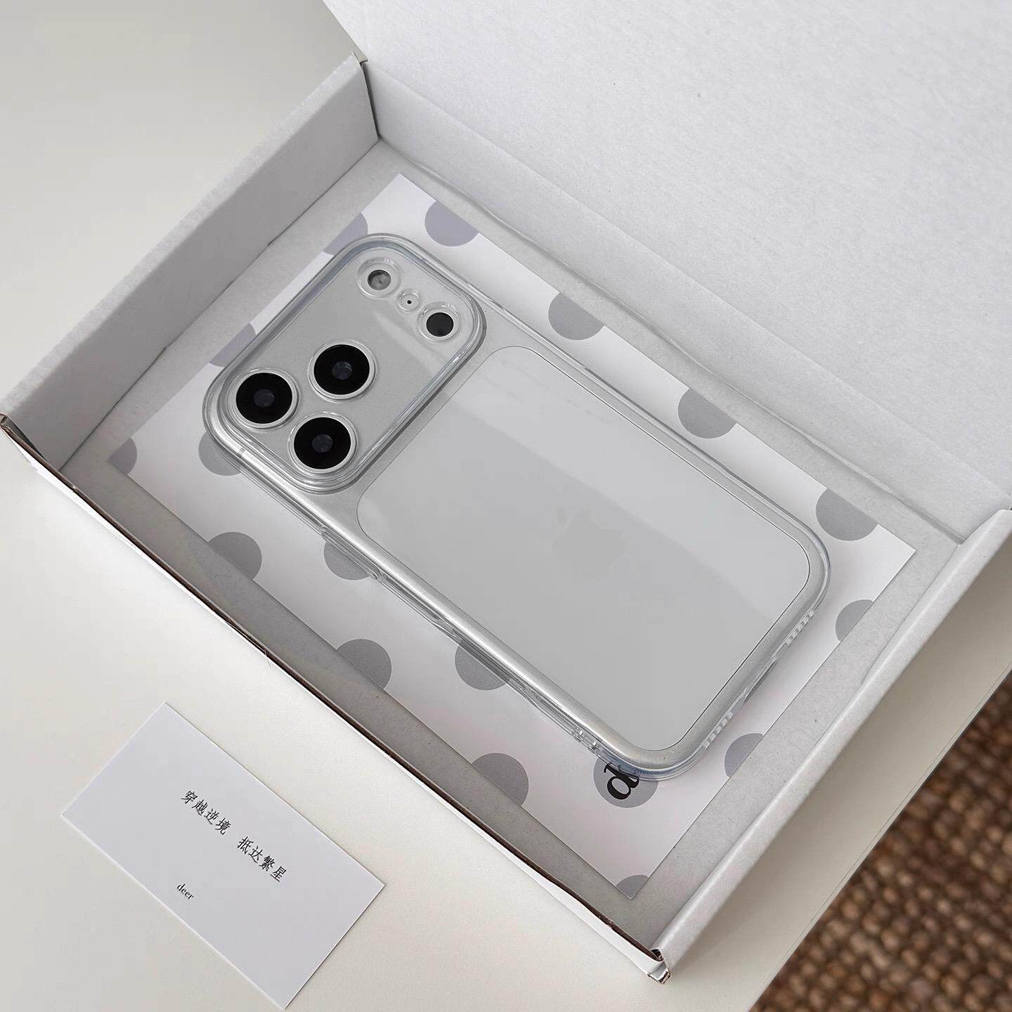 简约透明软壳适用苹果17promax全包防摔手机壳iPhone16/15pro小众创意14/13promax个性男女12高级11新款xs/xr