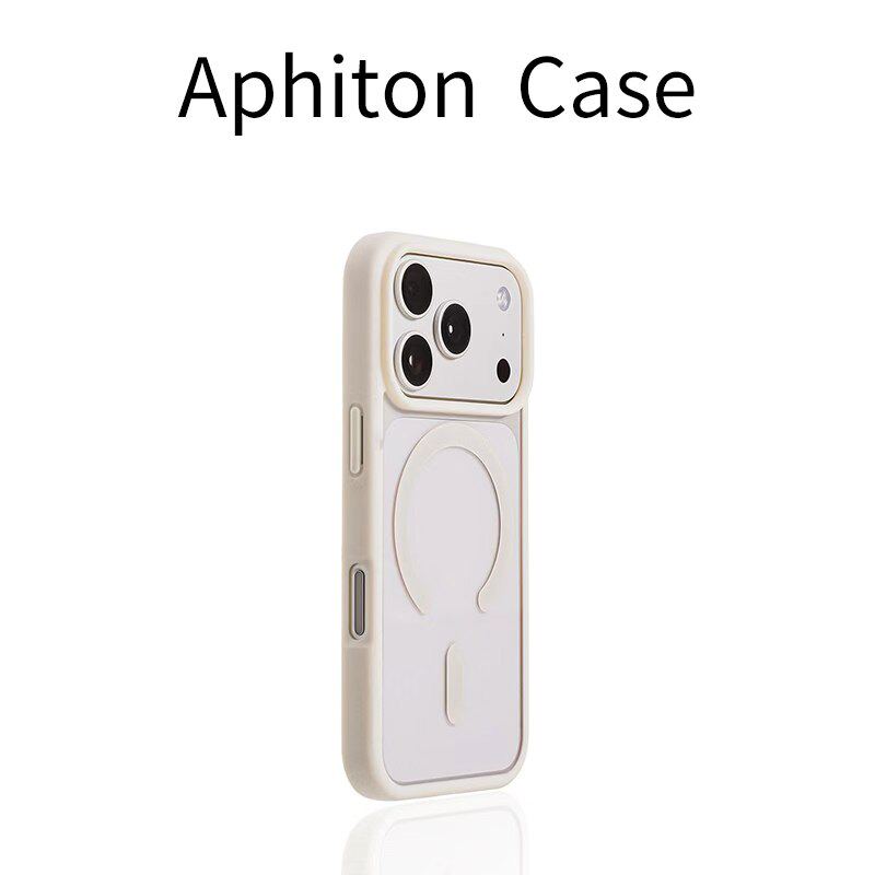 简约透明磁吸壳适用苹果17/16promax磨砂肤感手机壳小众iPhone15plus亚克力14/13promax简约个性12防摔11男女