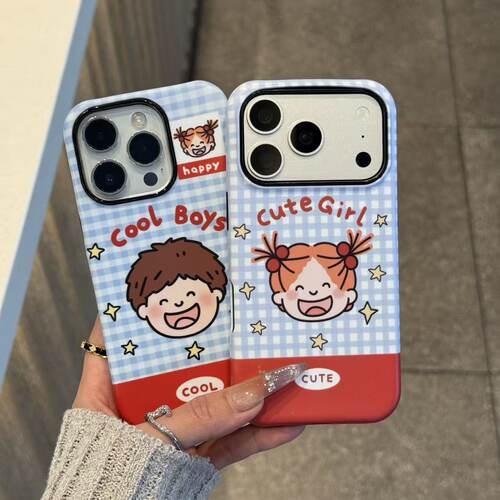 coco酱情侣二合一适用苹果17/16promax菲林手机壳iPhone15/14/13pro情侣款vivo华为P70小米17oppo防摔保护套