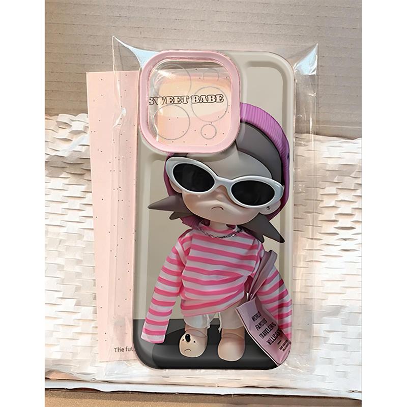 墨镜嘎子姐适用iPhone17promax/16proamx/15promax防摔17pro/16pro/15pro手机壳华为P70vivo小米15oppo保护套