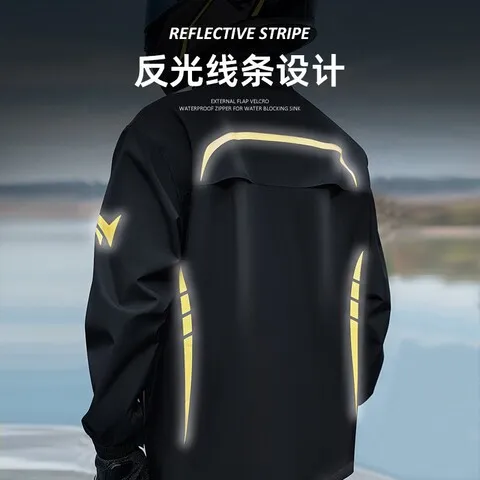 透气加厚套装外卖防暴雨雨衣双层分体式全身摩托车电车加大男骑行