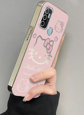 适用OPPOA32手机壳OPPO新款A32套OPA/OPPA机OPOPA电镀OPOOA高级感OOPOA全包OPP0PP0PPO防摔PPOA女生粉色kt猫
