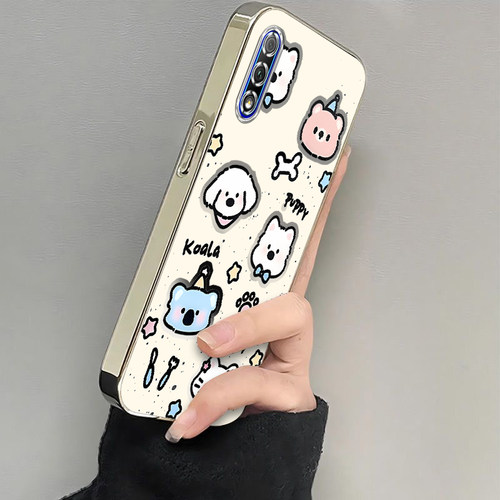 适用荣耀9X手机壳HONOR9X保护套H0N0R9X华为新款可爱HONORX软电镀全包防摔九叉专用升降摄像头X9女生黑白kt猫