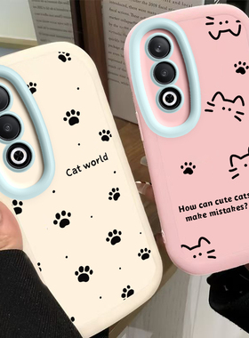 适用OPPOA3x手机壳OPPO新款A3i5G保护OPPOAX套OPA/OPPA软硅胶OPP0PP0PPO全包PPOA/OPOA防摔OPOPA男女小猫小鱼