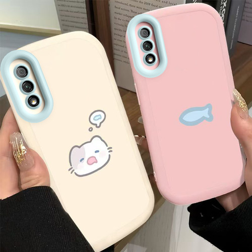 适用荣耀9X手机壳HONOR9X保护套H0N0R9X华为新款可爱HONORX软硅胶全包防摔九叉专用升降摄像头X9男女小猫小鱼