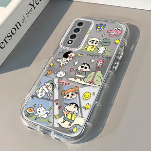 适用于NzoneS7Pro手机壳新款 p50镜面可爱zones 小新kt猫保护套华为智选NZNOE全包防摔鼎桥m40硅胶N8pro男女款