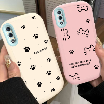 适用vivoX23幻彩版手机壳vivo X23炫彩V1816A保护套vivix新款软硅胶vovox叉viv0全包防摔步步高男女线条猫爪