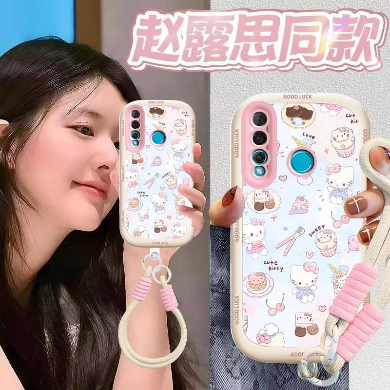 适用华为Nova4手机壳nove4保护套novo新款nava可爱navo软硅胶nave全包n0va防摔na四nv诺娃N4Note男女甜点kt猫