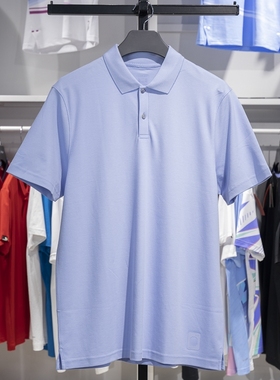 正品李宁男子短袖POLO衫中国色系列运动潮流翻领商务T恤APLT135