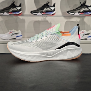 正品李宁新品越影3 PRO男子䨻丝高回弹缓震保护学生跑鞋ARHU001