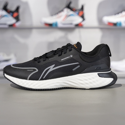 李宁防护云减震男子防泼水休闲鞋