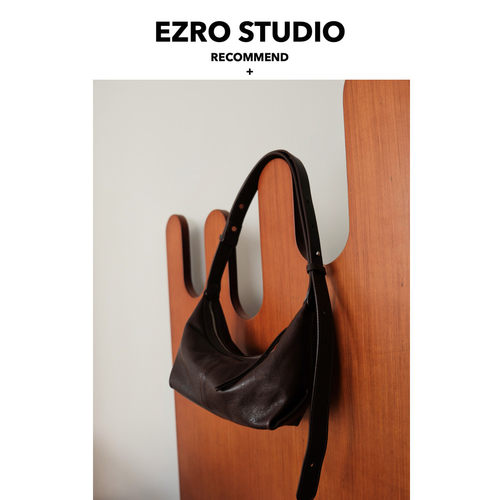 EZRO真皮腋下包羊皮托特包