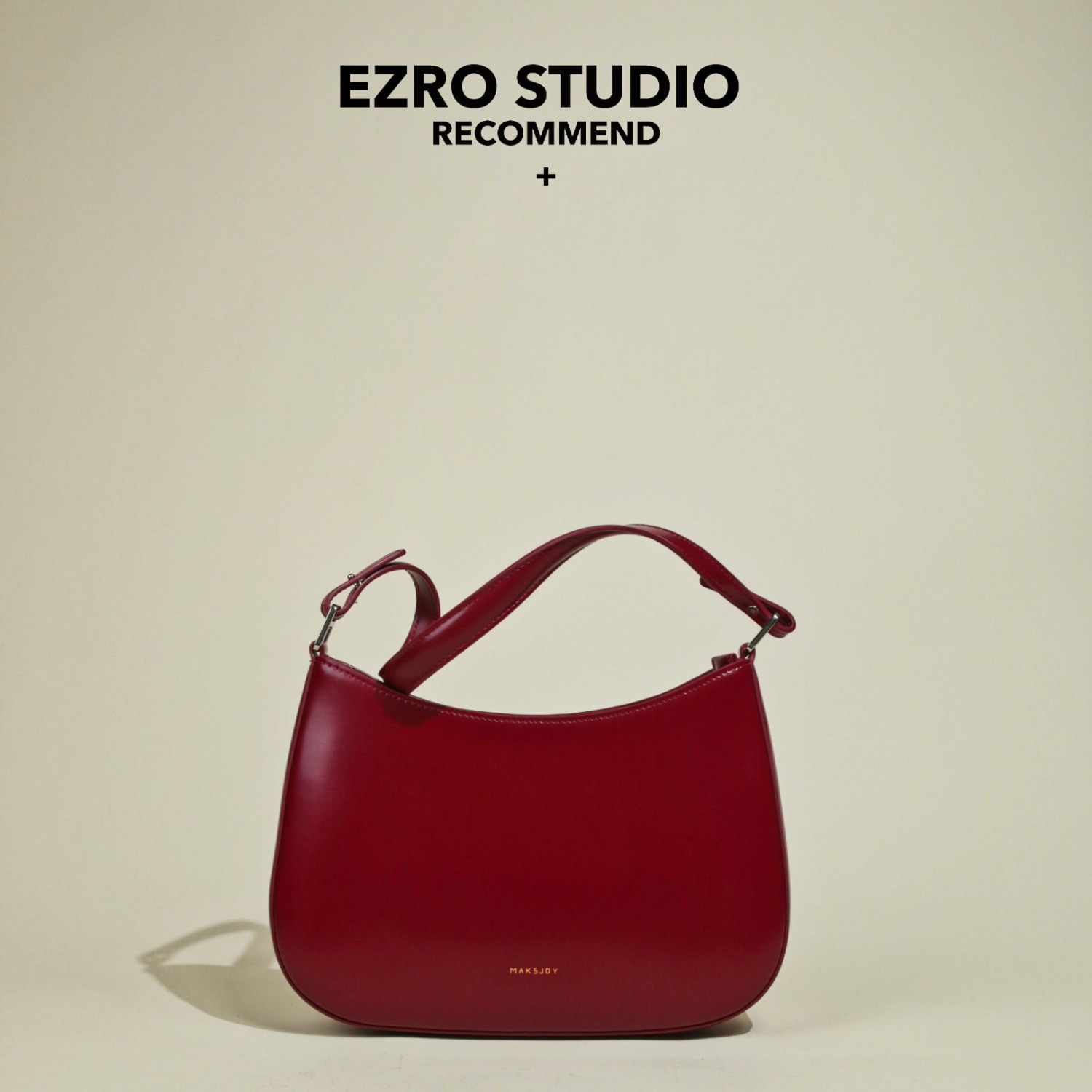 EZRO腋下包法式复古通勤法棍包