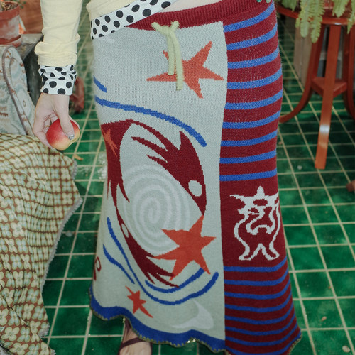 UnocialNight原创针织半裙