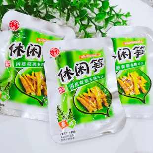 华源昌多味休闲笋干500g烧烤油焖五香辣笋尖鲜嫩开袋即食杭州特产