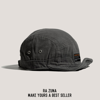 工装复古男女四季软檐小檐