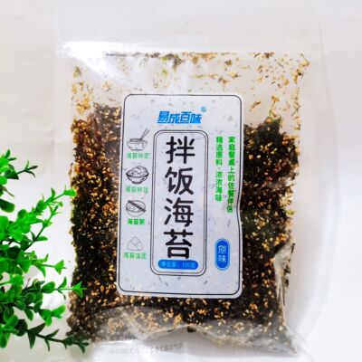 易成百味大连特产拌饭海苔120g即食芝麻海苔碎拌饭香酥零食包邮