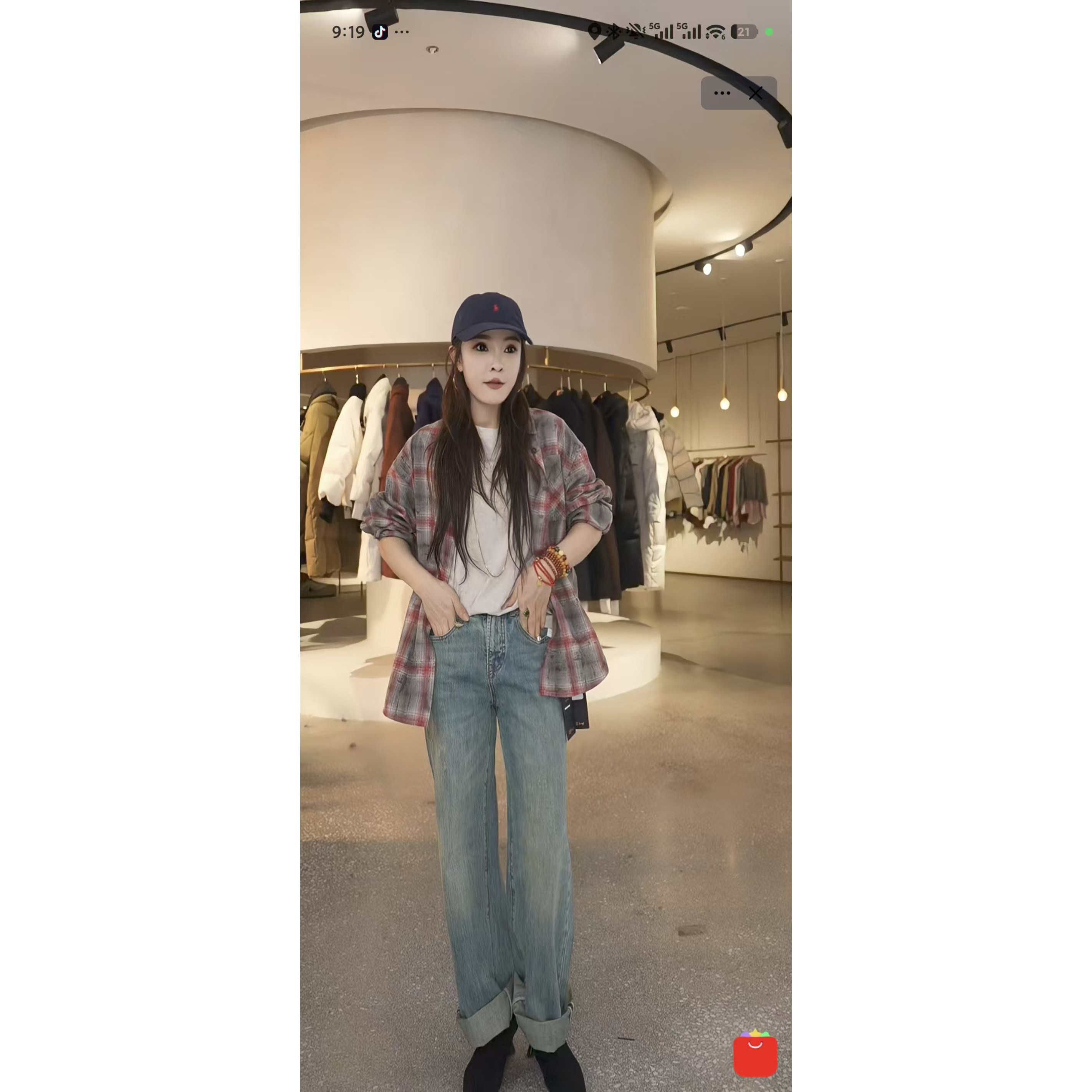 【芳芳力荐】CC-601011休闲简约显瘦长裤复古蓝高腰直筒,女装/女士精品,休闲裤,淘宝优惠券,粉丝福利购,淘宝优惠卷