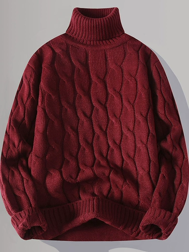 Мужской многоцветный свитер, универсальная базовая приятная телу цветная трикотажная утепленный лонгслив, изысканный стиль