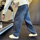 2025秋冬新款牛仔裤男士休闲直筒裤C207-1125-P75控105，男装牛仔裤，电商C207