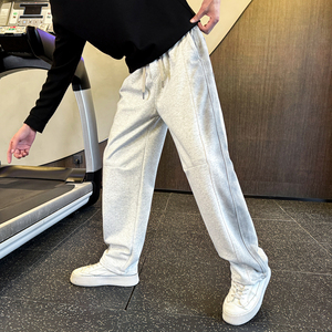 冬季新款水洗针织卫裤男士休闲直筒裤 C207-70011-P69控99，男装休闲裤，电商C207