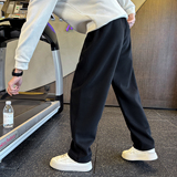 冬季加绒卫裤针织休闲男士直筒裤C207-K101-P65控95加绒P72，男装休闲裤，电商C207