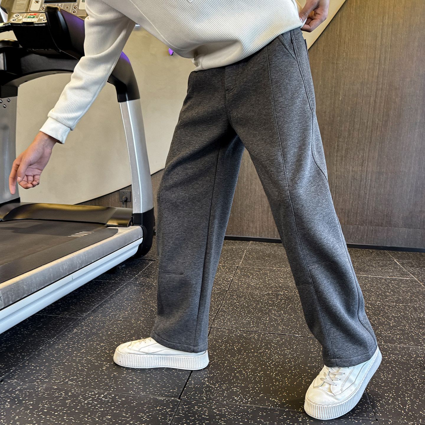 男士卫裤秋冬纯色休闲裤直筒裤C207-Z-28-P69控99，男装休闲裤，电商C207