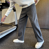 男士卫裤秋冬纯色休闲裤直筒裤C207-Z-28-P69控99，男装休闲裤，电商C207